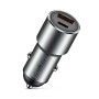 WK  WP-C21 Letor Series PD + QC3.0 18W 18W Car Charger(Silver)
