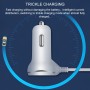 WK WP-C24 3.1A Explore The 3-in-1 Free Edition 8 Pin / Micro USB / USB-C / Type-C Data Cable + USB Car Charger (White)