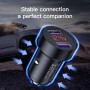 Kuulaa 5V 3.1a Dual USB Metal Car Charger (черный)