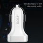 GOLF GF-C12 2.1A Three Port Mini Intelligent Car Charger