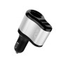 GOLF GF-C14 2.1A Dual Port Multifunction Intelligent Car Charger Cigarette Lighter