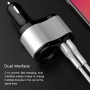 GOLF GF-C14 2.1A Dual Port Multifunction Intelligent Car Charger Cigarette Lighter