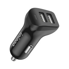 IPIPOO XP-3 Двойной USB-автомобиль быстро заряжает зарядное устройство с Android Line (Black)