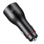 Оригинальный Huawei P0006 Dual USB -интерфейс Super Fast Charging Car Charger (максимум 66 Вт) (черный)