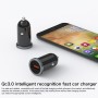 ONDA CZ08 QC3.0 Single USB Fast Charging Car Charger (Black)