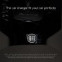 Baseus gentleman Series QC3.0 Двойной USB Metal Smart Car Fast Charger, для iPhone, Galaxy, Sony, Lenovo, HTC, Huawei и других смартфонов (Black)