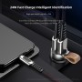 ROCK AutoBot 24W 2.4A Output Dual USB Smart Car Charger(Tarnish)