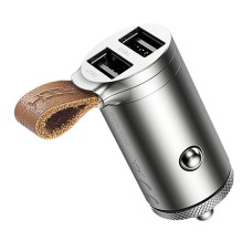 Rock Autobot 24W 2,4a выходной USB Smart Car Charger (Silver)