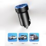 Joyroom C-A01 Wise Series 2.4a Dual Port Car Charger Quick Charger (темно-серый)