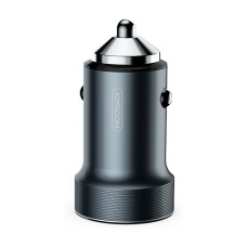 Joyroom C-A02 Wise Series 3.4a Dual Port Car Charger быстрое зарядное устройство (темно-серый)