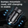 Joyroom C-A02 Wise Series 3.4a Dual Port Car Charger быстрое зарядное устройство (темно-серый)