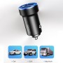 Joyroom C-A02 Wise Series 3.4a Dual Port Car Charger быстрое зарядное устройство (темно-серый)