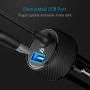 Anker A2214 5V / 2,4A PowerDrive 2 Elite USB -автомобильный зарядное устройство быстро зарядка с 8 -контактным кабелем (черный)