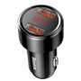 Baseus 45W Dual Car Car Digital Display Intelligent Quick Charge Charger (Black)