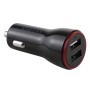 5 В 2,4A 2-порт USB Universal Car Charger (черный)