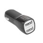 HAWEEL High Quality 2.1A + 1A Dual USB Ports Car Charger(Black)