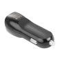 HAWEEL High Quality 2.1A + 1A Dual USB Ports Car Charger(Black)