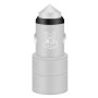 ENKAY Hat-prince E10 Aluminum Alloy + ABS Car Safety Hammer Double USB Car Charger(Silver)