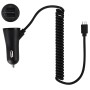 3.1A Dual Ports Android Wired Smart Car Charger, For Galaxy, Sony, Lenovo, HTC, Huawei, and other Smartphones (Black)