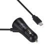 3.1a Dual Ports Android Wired Smart Car Charger, для Galaxy, Sony, Lenovo, HTC, Huawei и других смартфонов (Black)