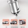 Joyroom JR-C10 Series 45W USB USB USB Port Smart Car Charger (Silver)