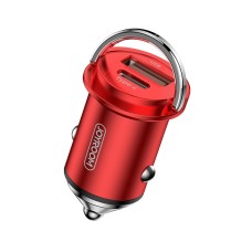 JOYROOM JR-C11 PPS Series 45W Daul USB + Type-C Port Smart Car Charger (Red)