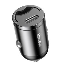 Baseus Tiny Star Mini 30W Stealth Intelligent PPS Quick Type-C Car Charger (Grey)