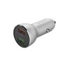 ORICO Dual USB Quick Charge Smart Car Charger (UPF-Q2)(Gray)