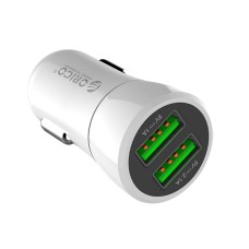 Orico Dual Ports USB Car Charger (UPQ-2U) (белый)