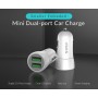 Orico Dual Ports USB Car Charger (UPQ-2U) (белый)