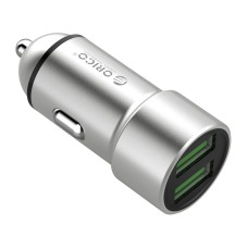 Orico Dual Ports USB Car Charger (UPM-2U) (серебро)