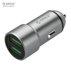 Orico Dual Ports USB Car Charger (UPM-2U) (серый)