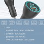 XJ-038 PD + QC3.0 Dual Port Fast Charging Car Charger