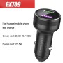 Qiakey GX789 Dual USB Fast Charge Car Charger (Black)