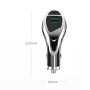 Dual-port USB3.1A 3.6A High Current Fast Charge QC3.0 PD18W Flash Charging Car Charger(Tyrant Gold)