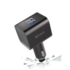 ONVENT Three In One  Car Safety Hammer + Car Charger + Negative Ion Purification Function  Charger