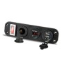 12V-24V Universal Car / Yacht Mobile Phone Modization Ddual USB-панель с коммутатором (красный свет)