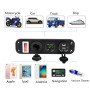 12V-24V Universal Car / Yacht Mobile Phone Charger Modification Ddual USB Panel with Switch(Red Light)