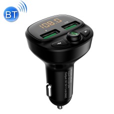 HY-87 Car Bluetooth MP3 Dual USB Car Charger, Style: Regular Version