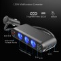 3USB QC3.0 Fast Charge + PD 120W CAR CORMARGE CHARGE