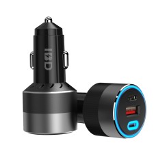 IBD353 Multifunctional Flame Retardant Car Phone Charger, Model: 1U2C 130W