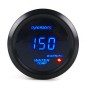 Car Modified 12V Universal 52mm Blue Light Digital Display Meter, Style:Water Temperature Gauge