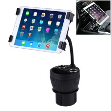 Olesson 2 в 1 CAR Charge Cup Cup PowerCup PowerCup Телефон / держатель планшета + 2,1A / 1A порты с двумя USB Car Sigarette Careger Carger Charger