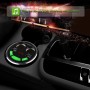 A23 Multi-function Car Kit Bluetooth Charger Cigarette Lighter, Support Bluetooth / TF Card / USB Disk / USB(Green)