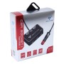 Красота-автомобиль B-085 ABS Shell 120W 3 Sockets Car Sigarette Ligher Car Charger с двойным USB-портом 3.4A и индикаторным светодиодным дисплеем, входное напряжение/выходное напряжение: DC 10-30V/DC 5V