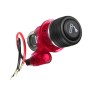 Car 10A 12V European Standard Cigarette Lighter Full Assembly with Light (Red)