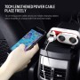 Rock 2 In 1 Multi-functional Dual USB Cigarette Socket Lighter Splitter Phone Car Charger Car Cigarette Lighter Socket, Version 4.8A(Black)