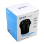 HSC YC-33 Car Cup Charger 3.1A Dual USB Ports Car 12V-24V Double Switch Charger with 2-Socket Cigarette and Voltage Monitoring(Black)