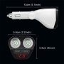 ACCNIC 2 Multi-functional Cigarette Socket Lighter Splitter with 2 USB Ports 3.2A Phone Car Charger