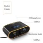 EC6 High Power Intelligent Car Charger Multi-functional 3 Cigarette Sockets Lighter Power Adapter